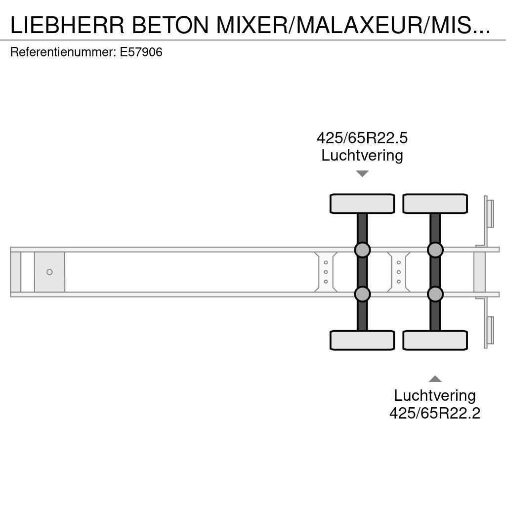 Liebherr BETON MIXER/MALAXEUR/MISCHER HTM 1204 - 12M³ Inne naczepy