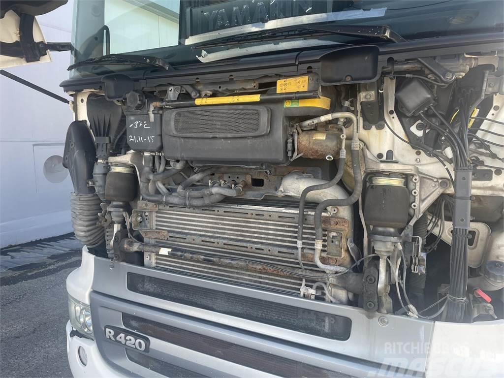 Scania R 420 4x2-3700 Topline + PM 12.5 S nosturi radioll Żurawie samochodowe