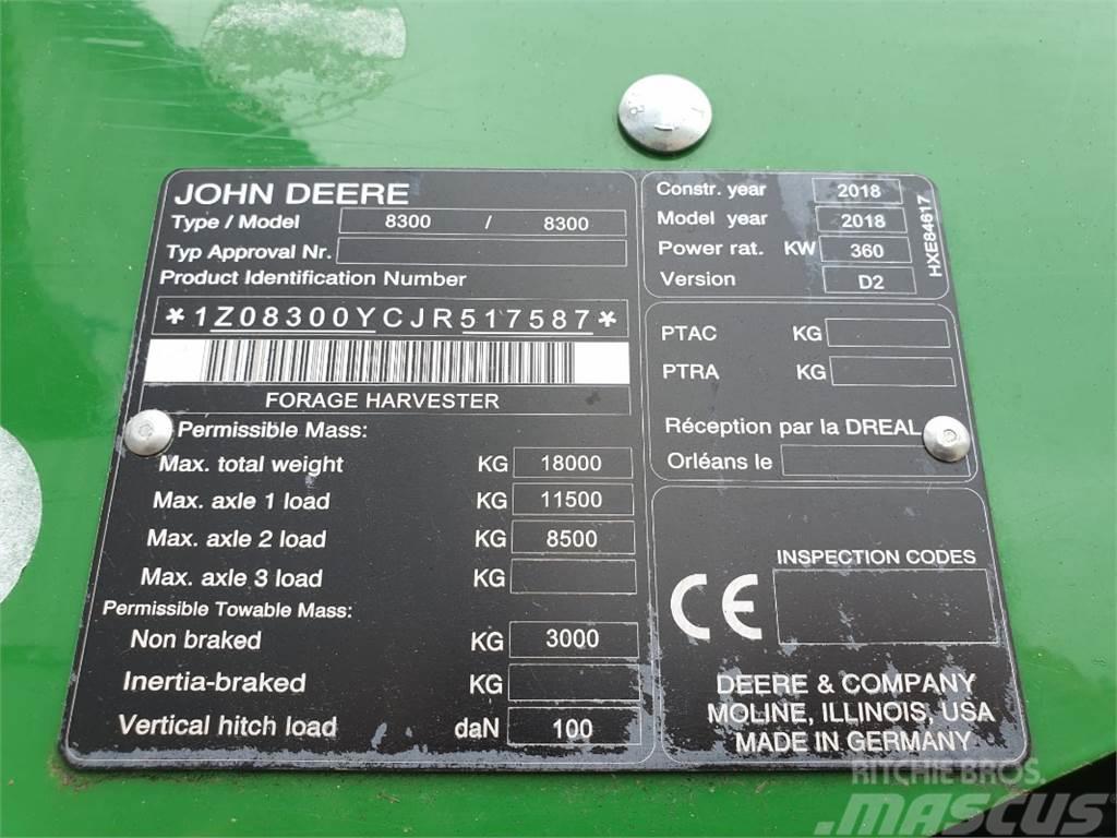 John Deere 8300I Kombajny silosowe