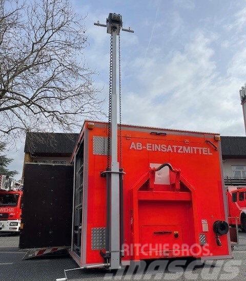  Abrollcontainer Werkstattcontainer Feuerwehr Kontenery specjalne