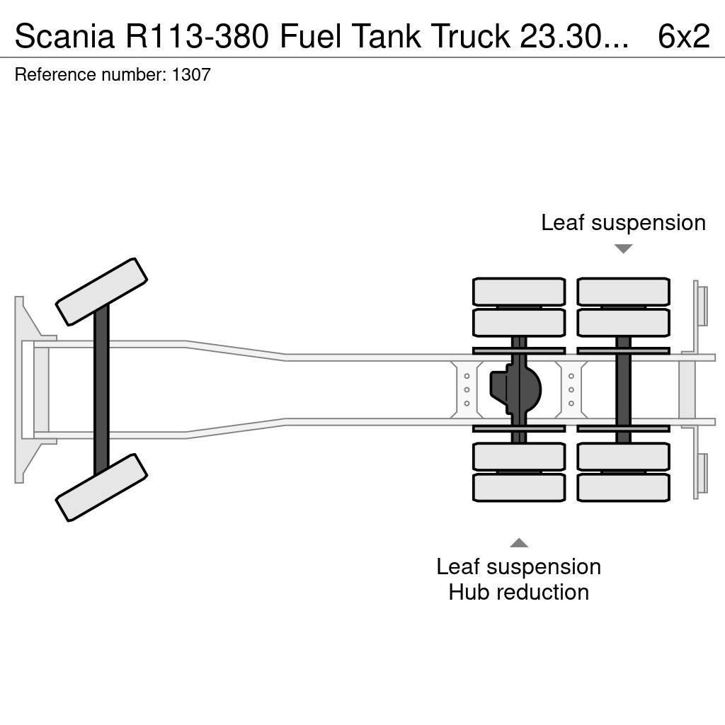 Scania R113-380 Fuel Tank Truck 23.300 Liters 10 Tyre Man Cysterna