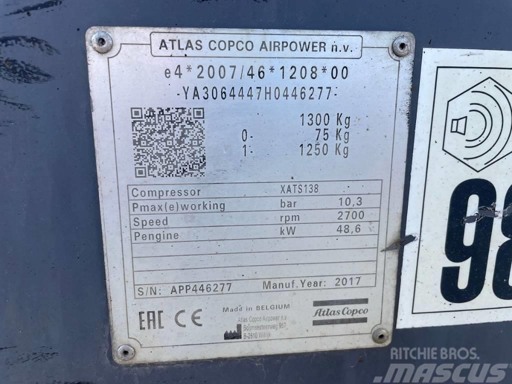 Atlas Copco XATS 138 Kompresory