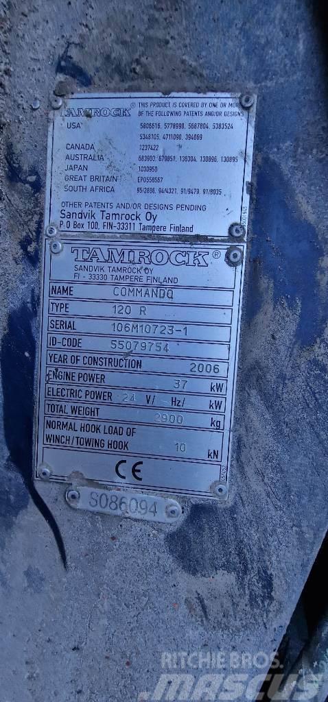 Tamrock Commando 120R Wiertnice do nawierzchni