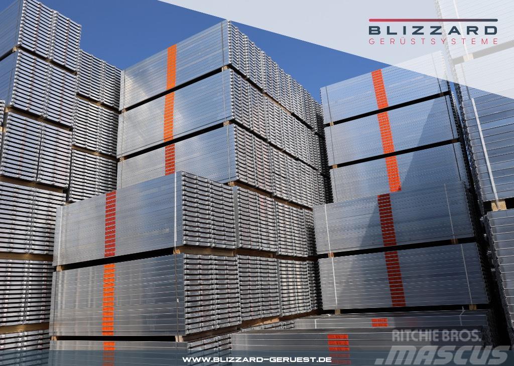 Blizzard Gerüstsysteme 130,16 m² Aluminium Gerüst + Alu-Rah Rusztowania i wieże jezdne