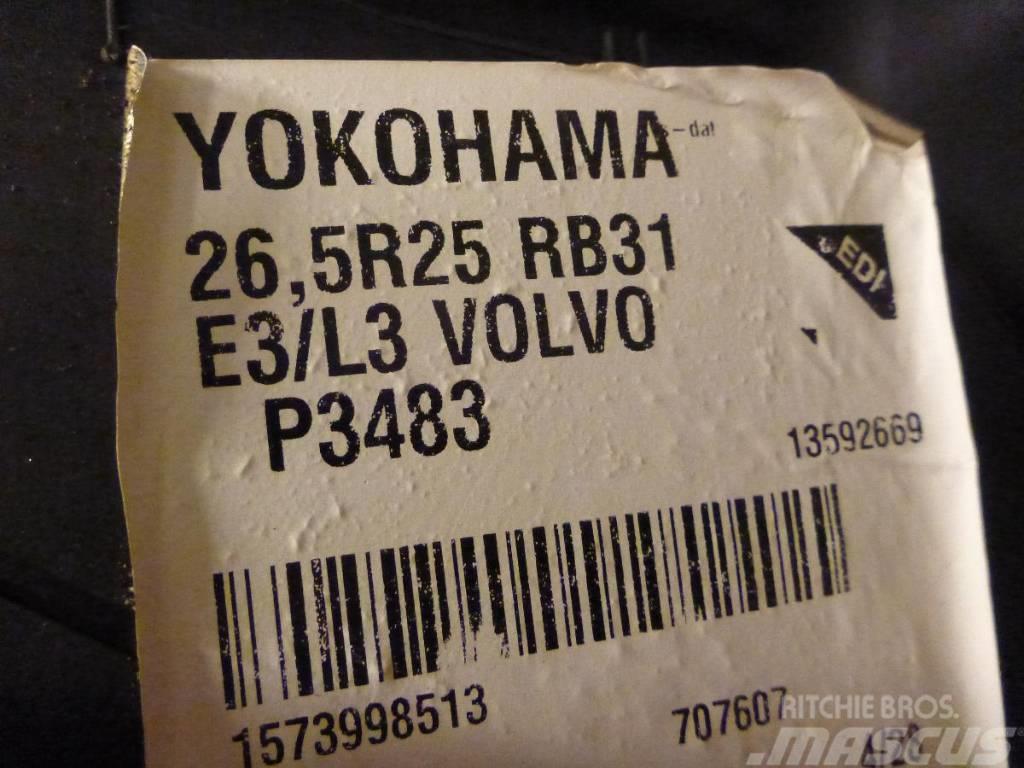 Yokohama Däck 26,5 R25 RB31 Opony, koła i felgi