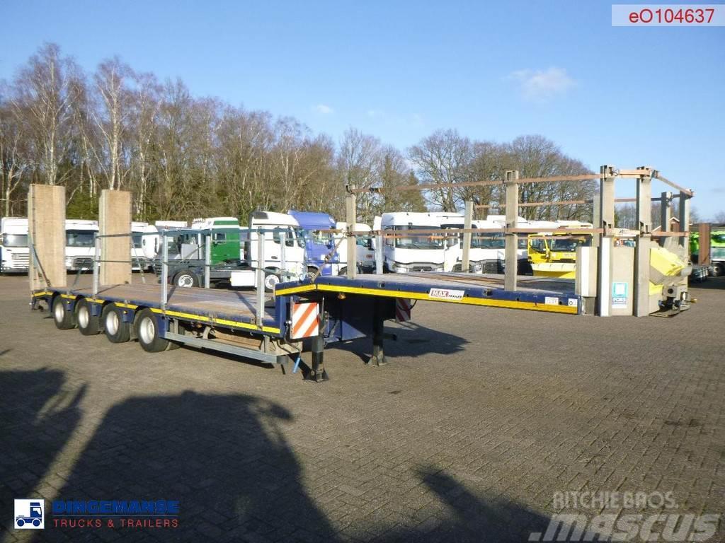 Faymonville 4-axle semi-lowbed trailer 60 t + ramps Naczepy niskopodłogowe