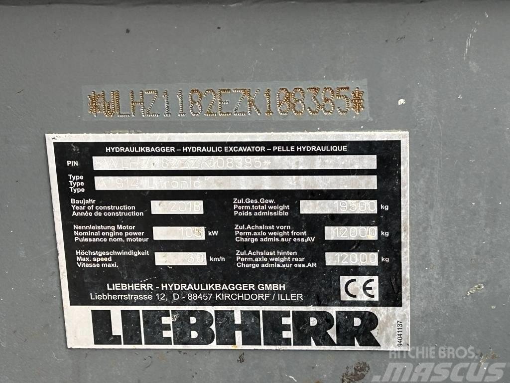 Liebherr A914 / LH18M Akcesoria magazynowe