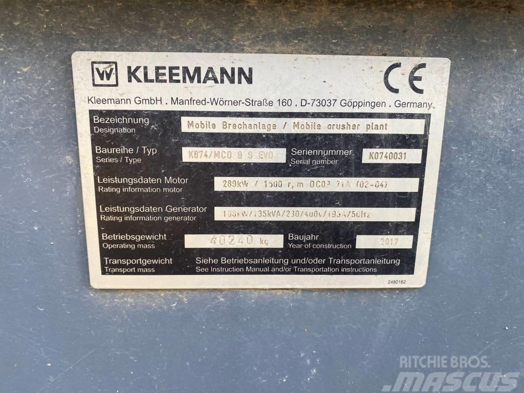 Kleemann MC O9 S EVO Kruszarki mobilne