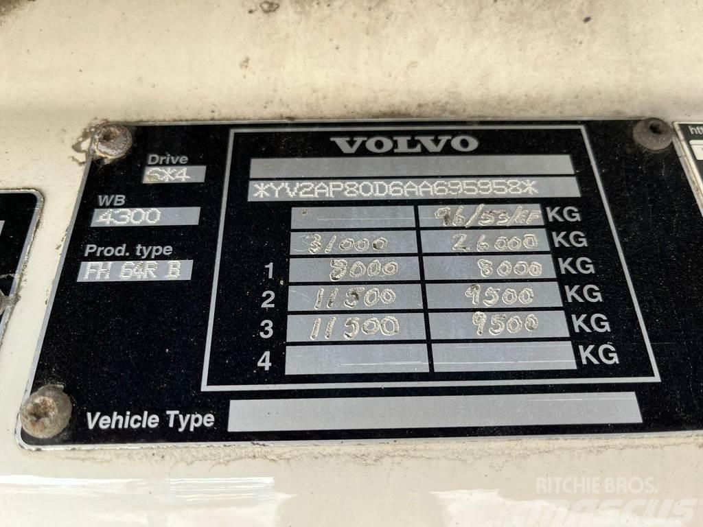 Volvo FH 16 600 6x4 RETARDER / CHASSIS L=6289 mm Pojazdy pod zabudowę