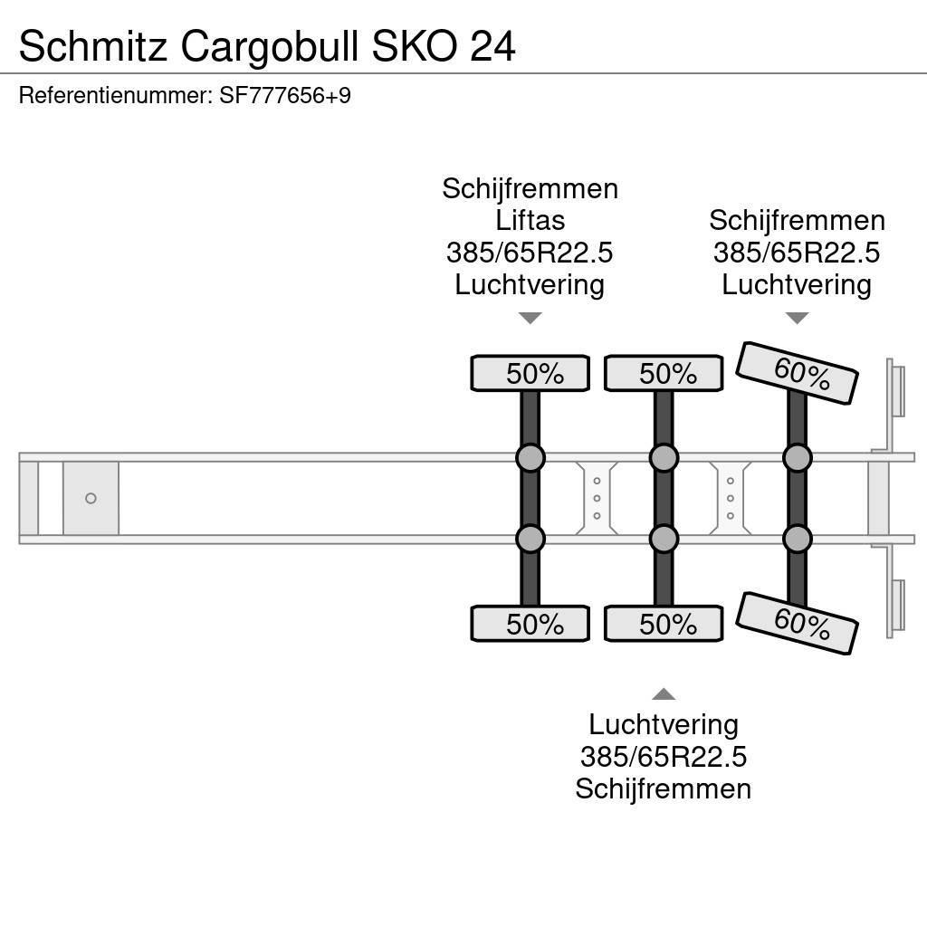 Schmitz Cargobull SKO 24 Naczepy kontenery