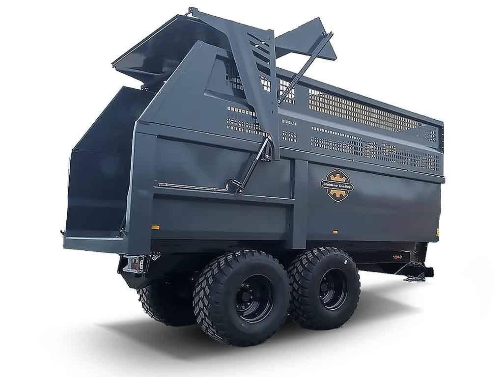 Palmse Trailer Ensilagevagn Mega volym 19 ton 47 kubik NY Wywrotki rolnicze