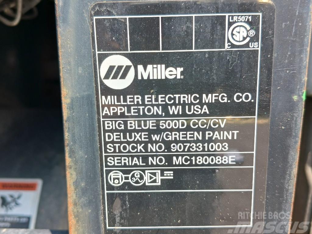 Miller Big Blue 500 D Urządzenia spawalnicze