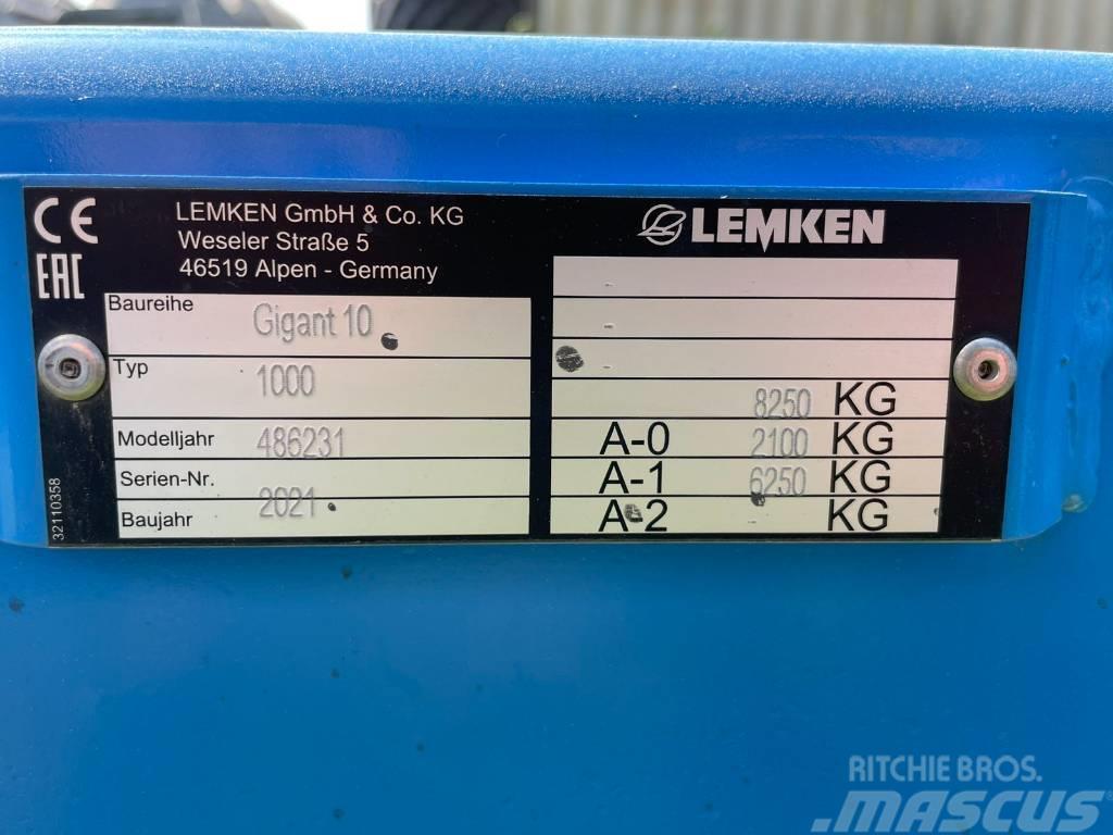 Lemken System Trac Gigant 10/1000 System-Kompaktor Kultywatory