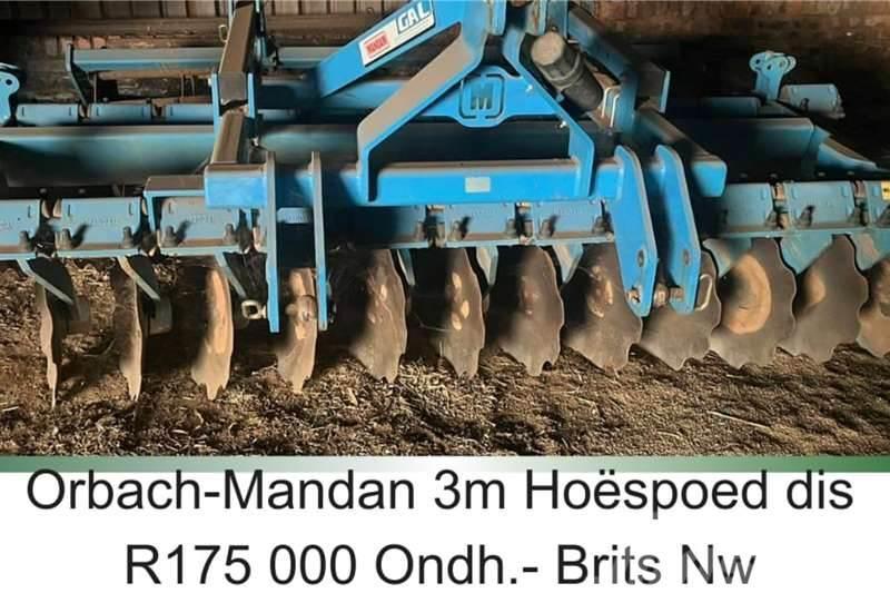  Orbach Agri Mandan - 3m high speed Inne