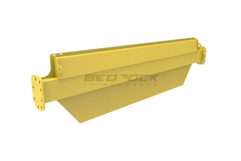 Bedrock REAR PLATE FOR BELL B50D ARTICULATED TRUCK Wózki widłowe terenowe