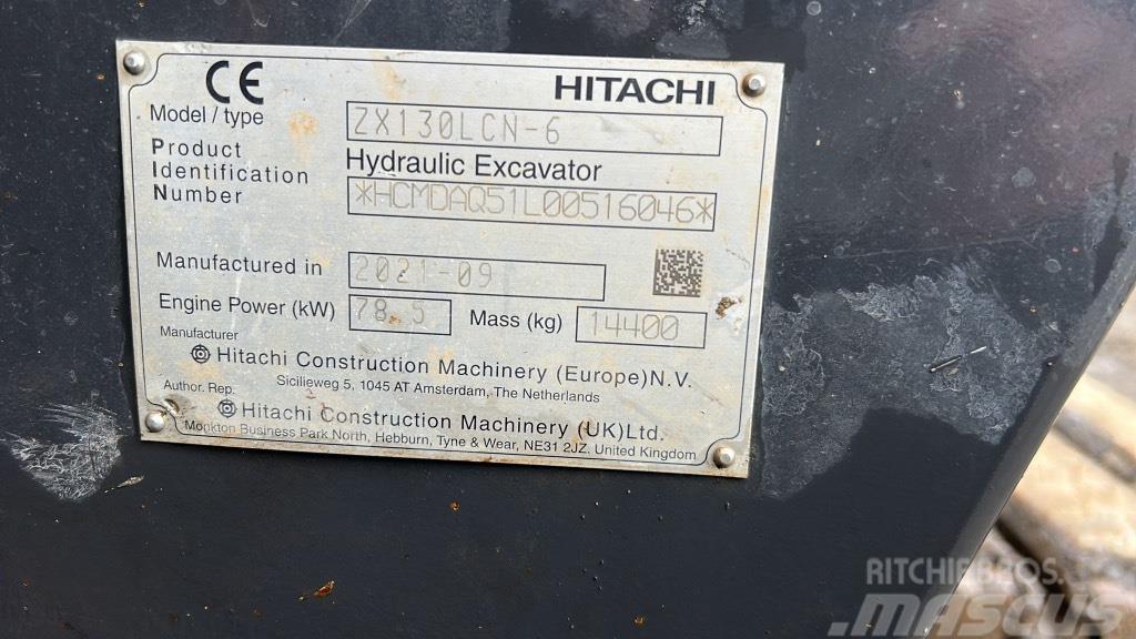 Hitachi ZX130 LCN-6 Koparki gąsienicowe