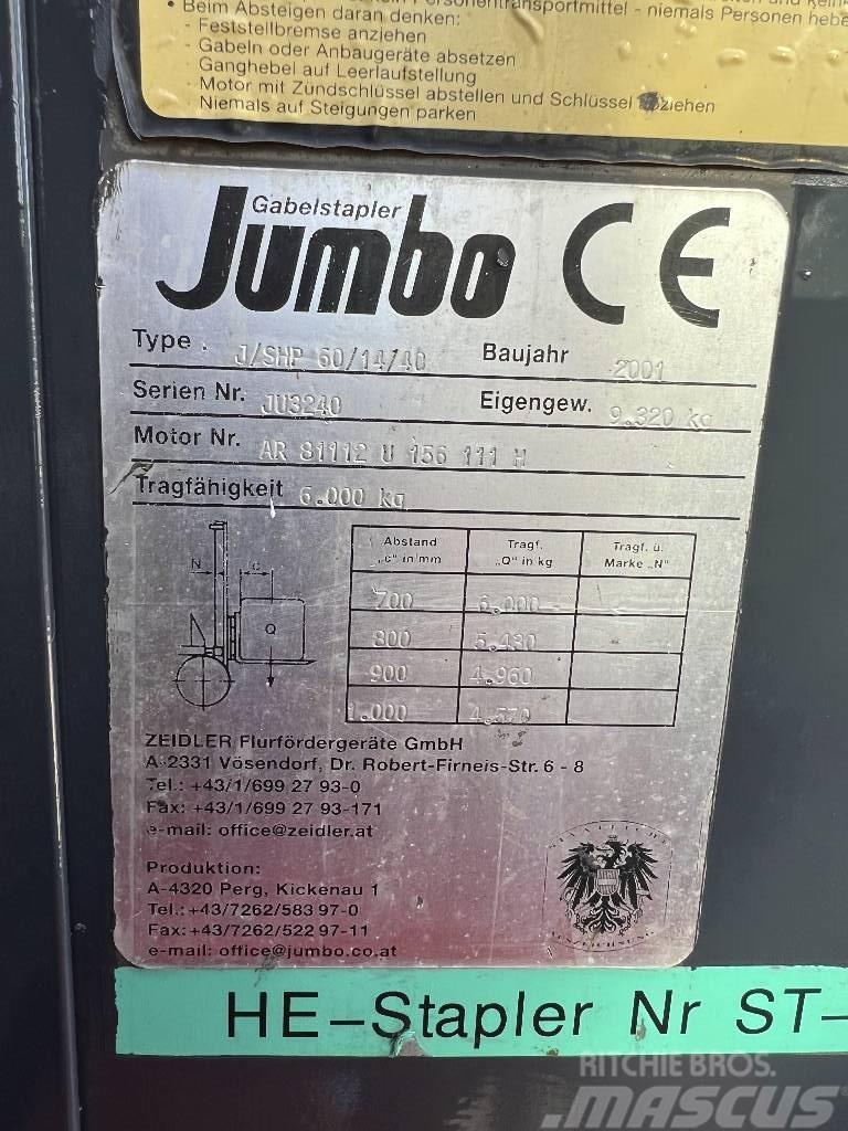 Jumbo *J/SHP60/14/40* Wózki widłowe boczne