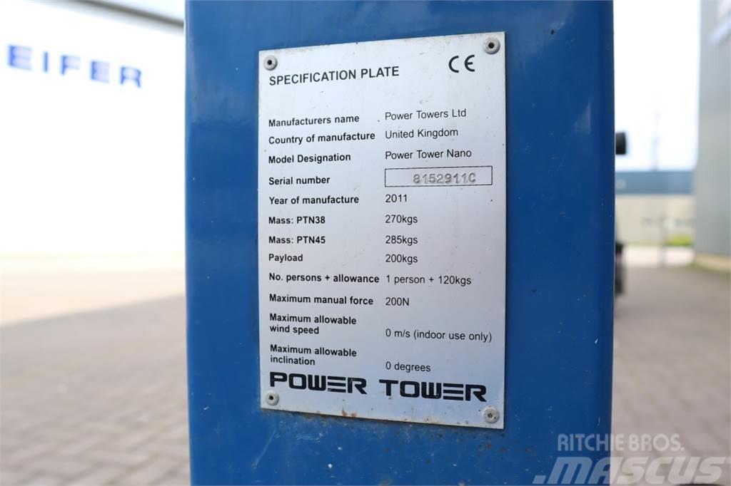 Power TOWER NANO SP Electric, 4.50m Working Height, 200k Podnośniki przegubowe