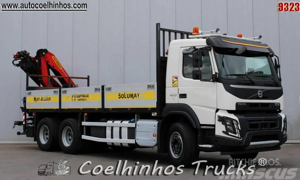 Volvo FMX 420 + PK 17001 Ciężarówki typu Platforma / Skrzynia