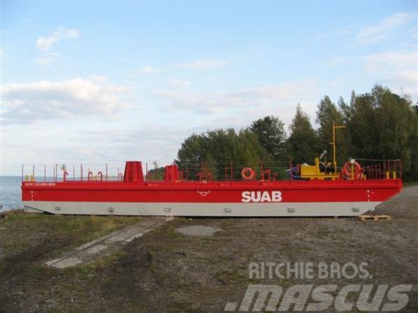  Flexi-Barges / Pråm / Ponton 18 meters Łodzie, pontony i barki budowlane