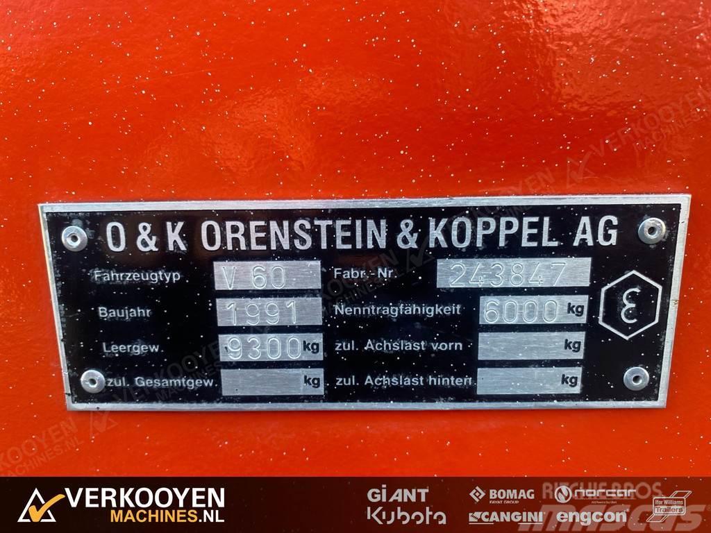 O&K V60 - Forkpositioner + Sideshift Wózki Diesla