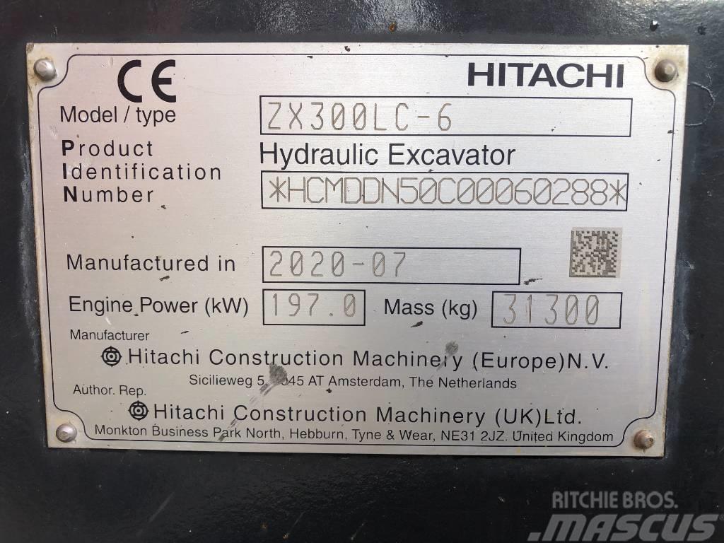 Hitachi ZX 300 LC-6 Koparki gąsienicowe