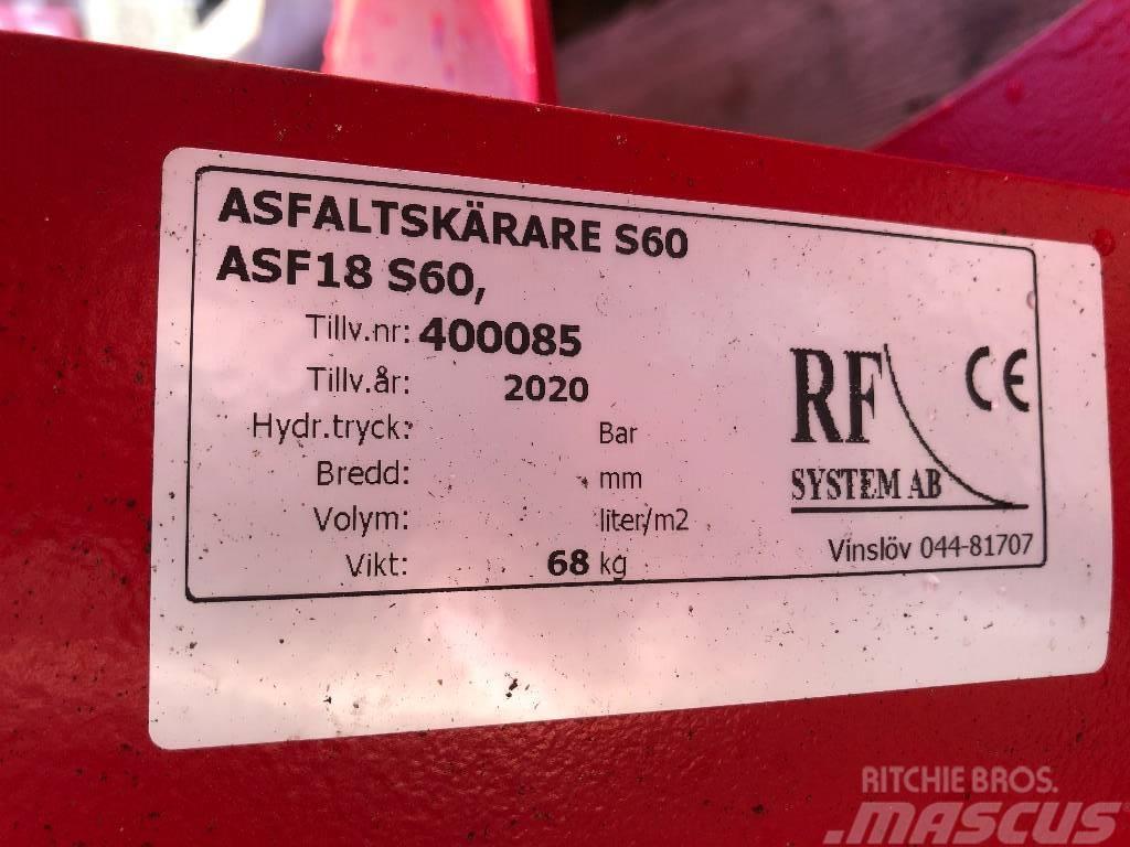Rf-system RF Asfaltskärare S60 Nożyce