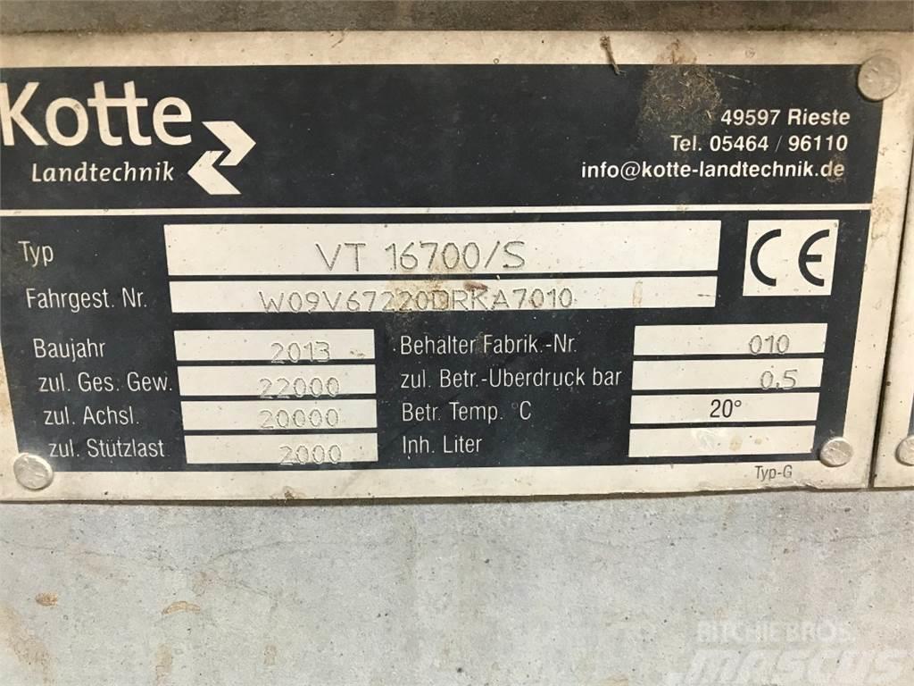 Garant VT 16700/S Rozrzutnik obornika