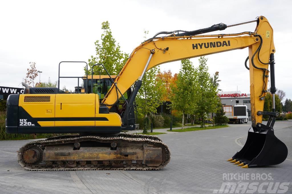 Hyundai HX220NL crawler excavator / 22t / y.2019 / 2700mth Koparki gąsienicowe