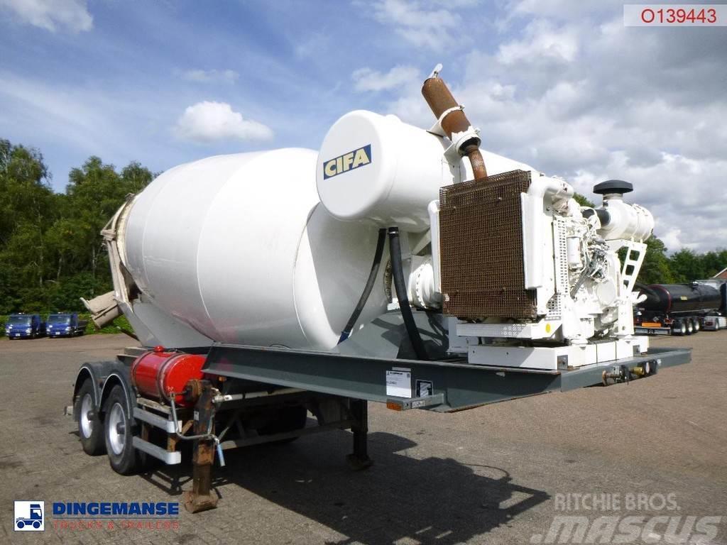 MOL Cifa mixer trailer 12 m3 Gruszki do betonu