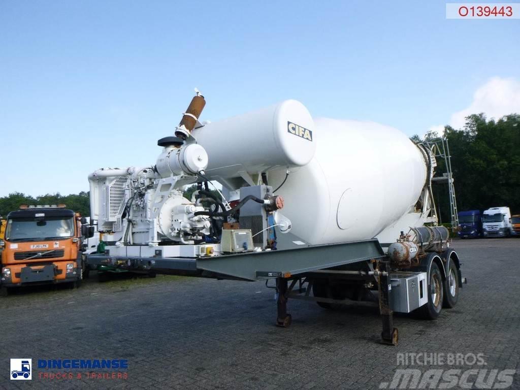 MOL Cifa mixer trailer 12 m3 Gruszki do betonu
