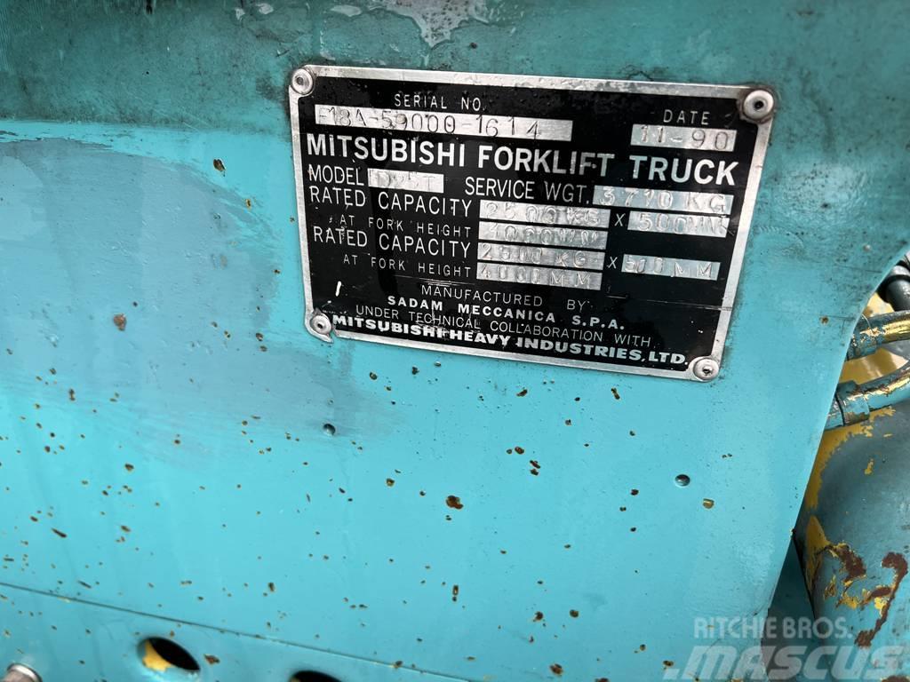 Mitsubishi FD25T Wózki Diesla