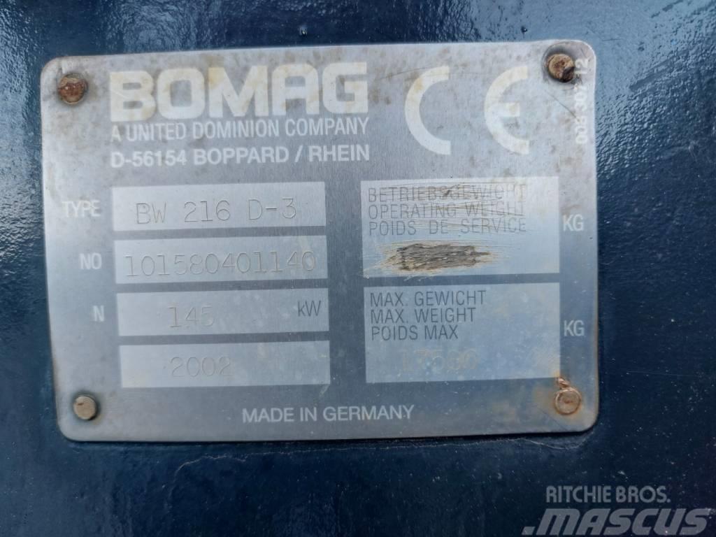 Bomag BW 216 D-3 Walce jednobębnowe