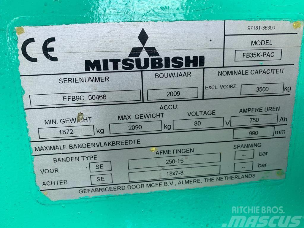 Mitsubishi FB35K-PAC Wózki elektryczne