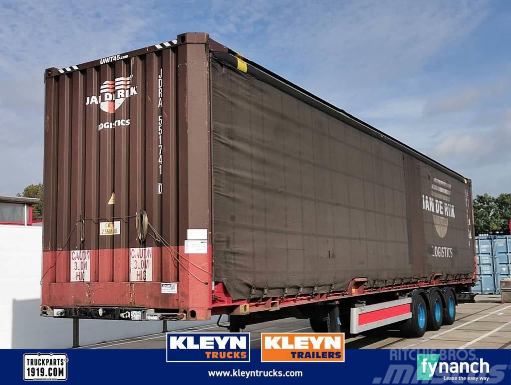  Hertoghs LPRS24 curtain container Naczepy do transportu kontenerów