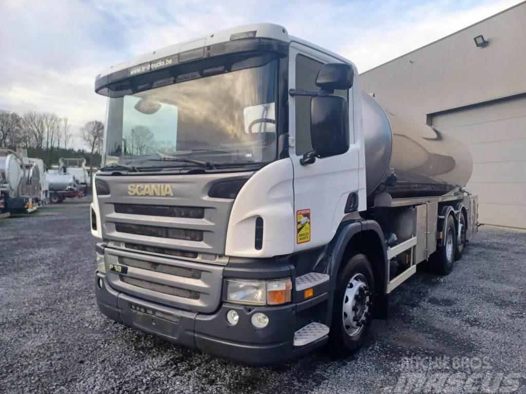 Scania P380 6X2 INSULATED STAINLESS STEEL TANK 15 500L 1 Cysterna
