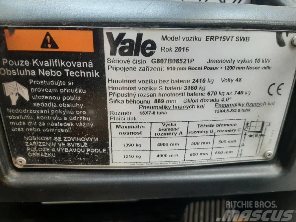 Yale ERP15VTSWB Wózki elektryczne