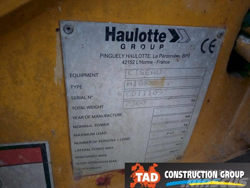 Haulotte H 18 SX Podnośniki nożycowe