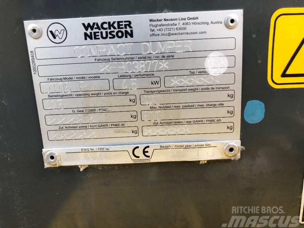 Wacker Neuson DT 05 Wozidła gąsienicowe