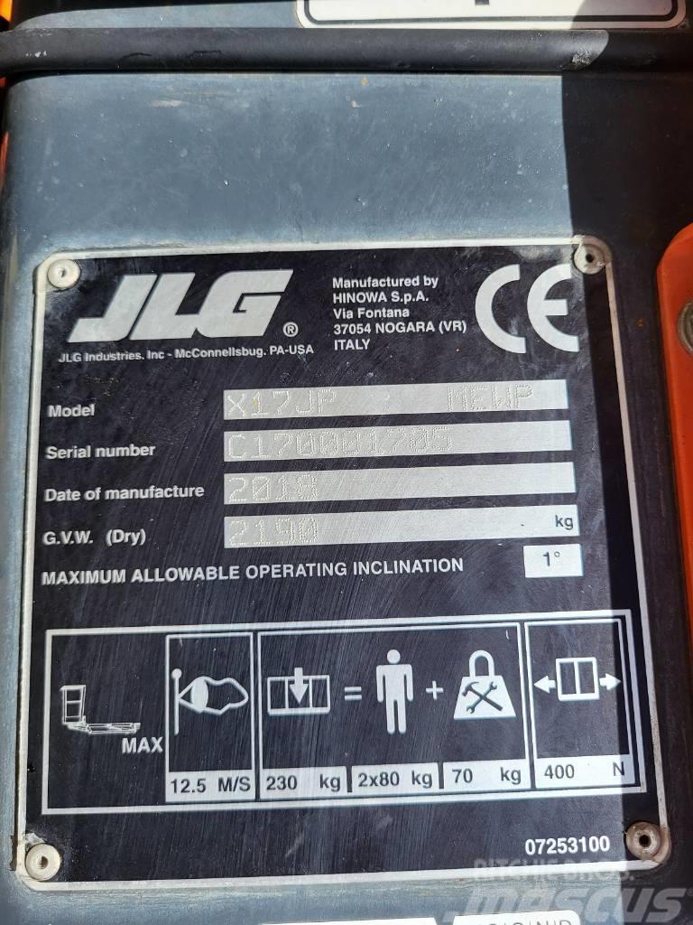JLG X17 J Plus Podnośniki przegubowe