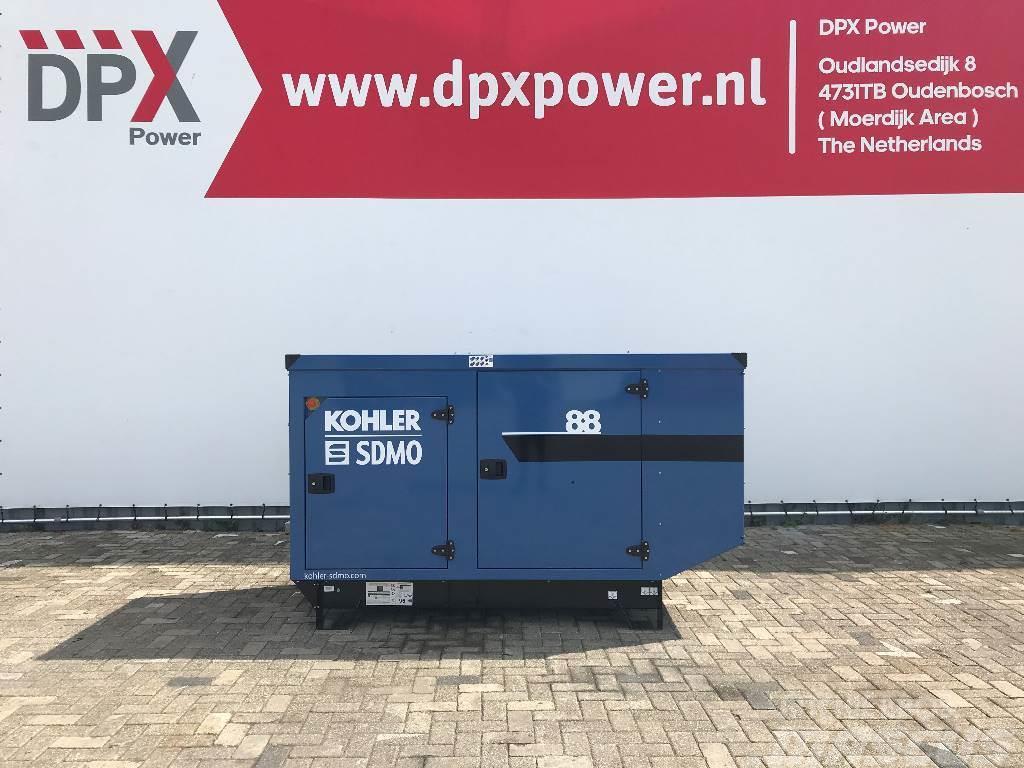 Sdmo J88 - 88 kVA Generator - DPX-17105 Agregaty prądotwórcze Diesla