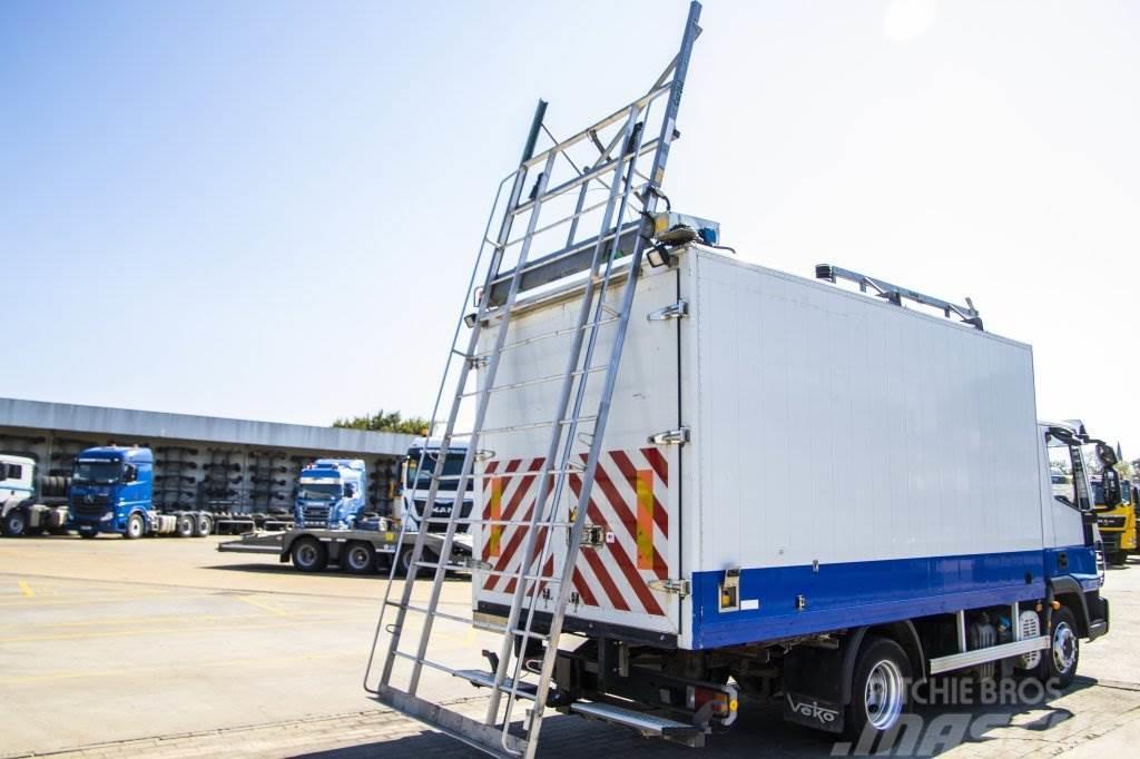 Iveco EUROCARGO 90E18- E5 +Porte-bagages réglable Samochody ciężarowe ze skrzynią zamkniętą