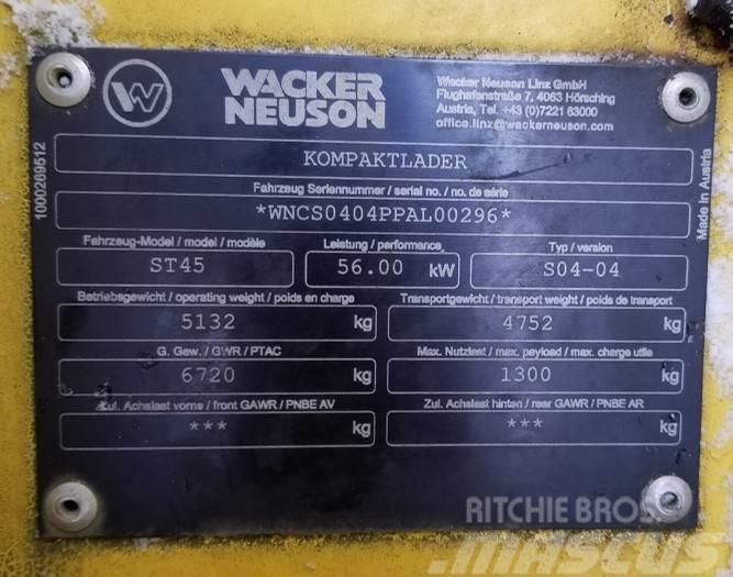 Wacker Neuson ST45 Ładowarki gąsienicowe