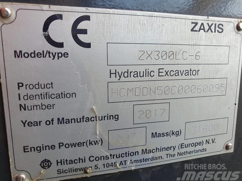 Hitachi Hitatchi ZX300LC-6 Koparki gąsienicowe