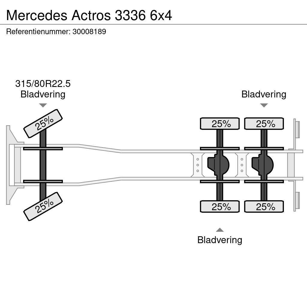 Mercedes-Benz Actros 3336 6x4 Wywrotki