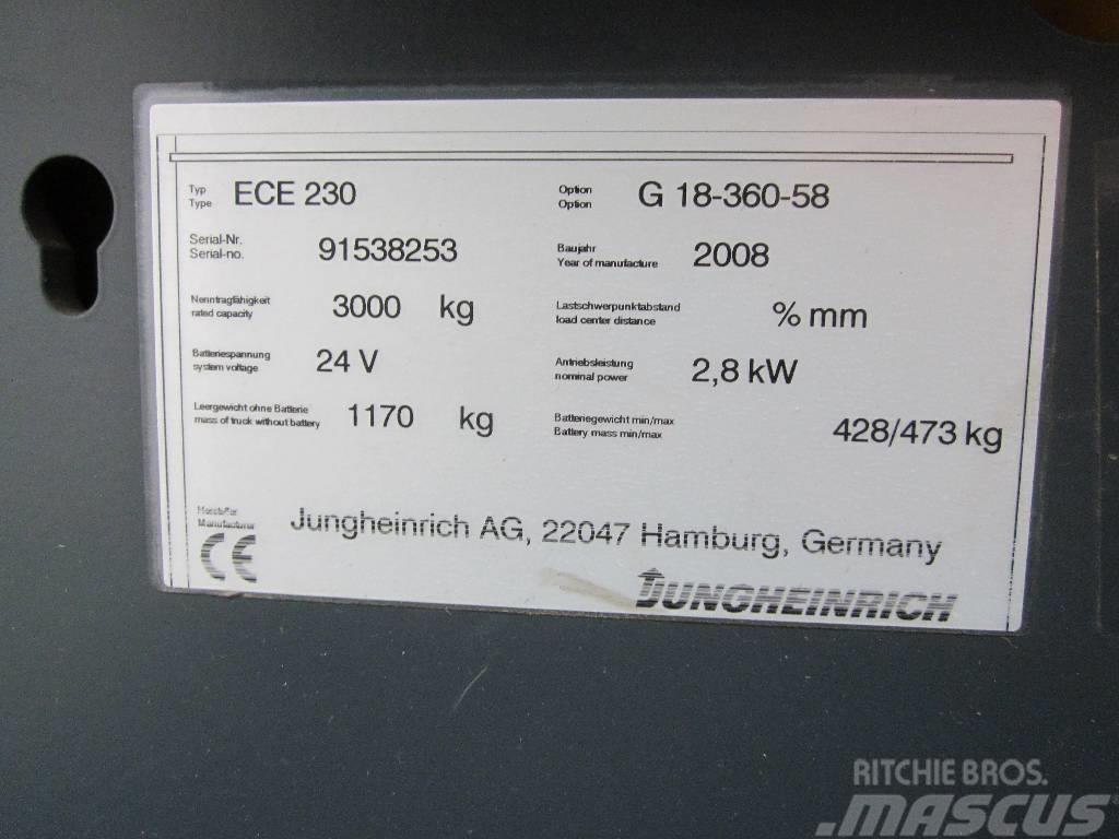 Jungheinrich ECE230 Wózki elektryczne