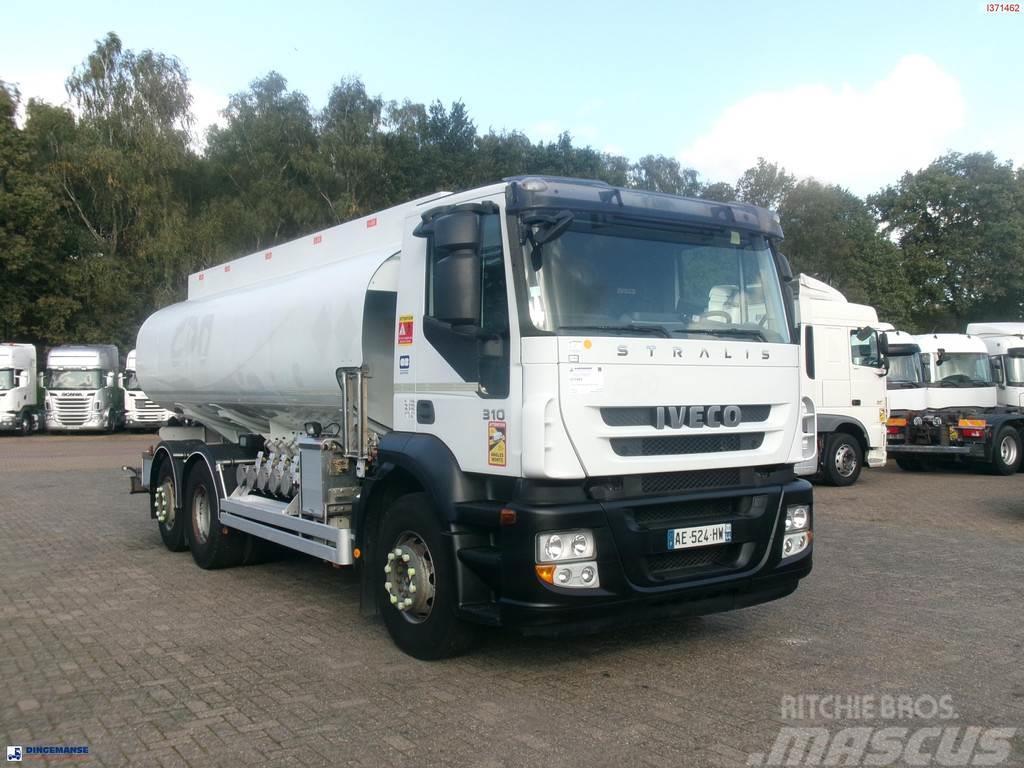 Iveco AD260S31Y/PS 6x2 fuel tank 18.5 m3 / 5 comp Cysterna