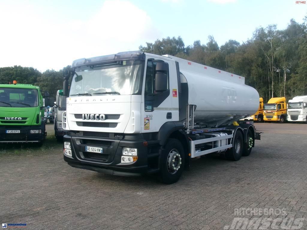 Iveco AD260S31Y/PS 6x2 fuel tank 18.5 m3 / 5 comp Cysterna