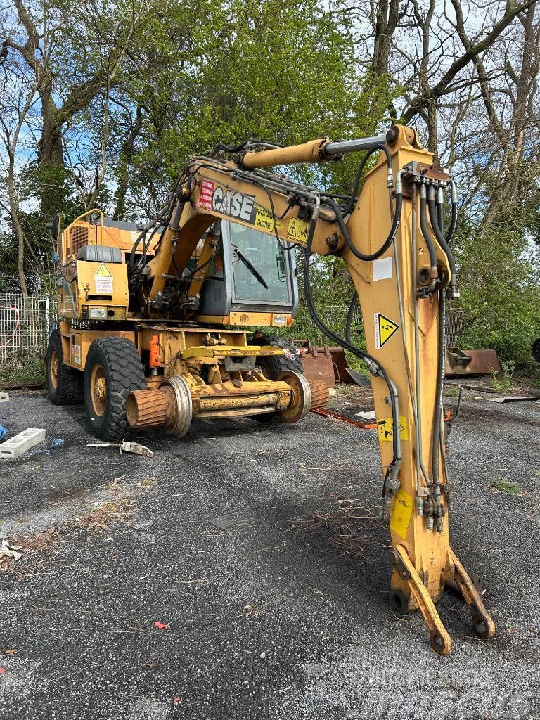 CASE 788 PRR Rail Road excavator Urządzenia do konserwacji trakcji kolejowej