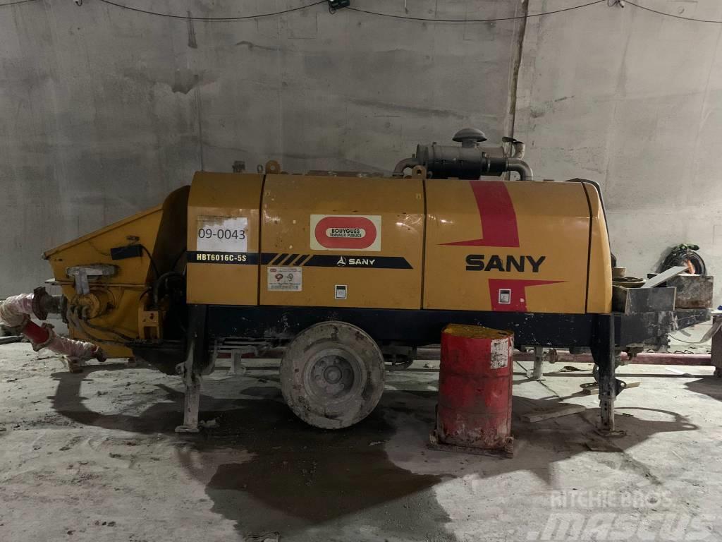 Sany Concrete Pump HBT6016C-5S Samojezdne pompy do betonu